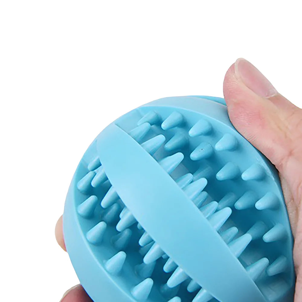 Dog Chew Ball Puzzle Toy For Teething And Training
