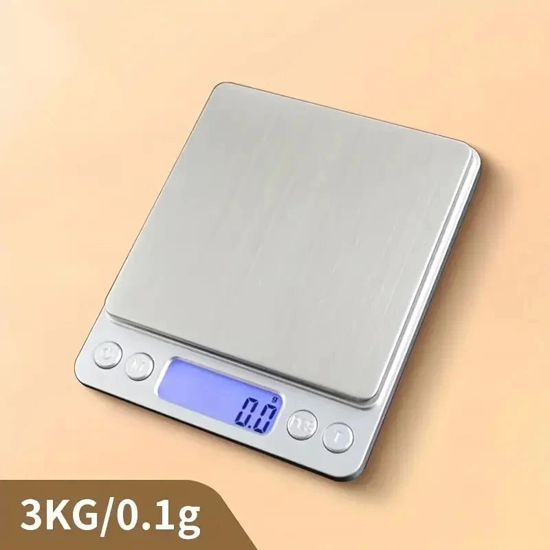 Portable Mini Pocket Digital Scale 3000g 0.1g Precision LCD